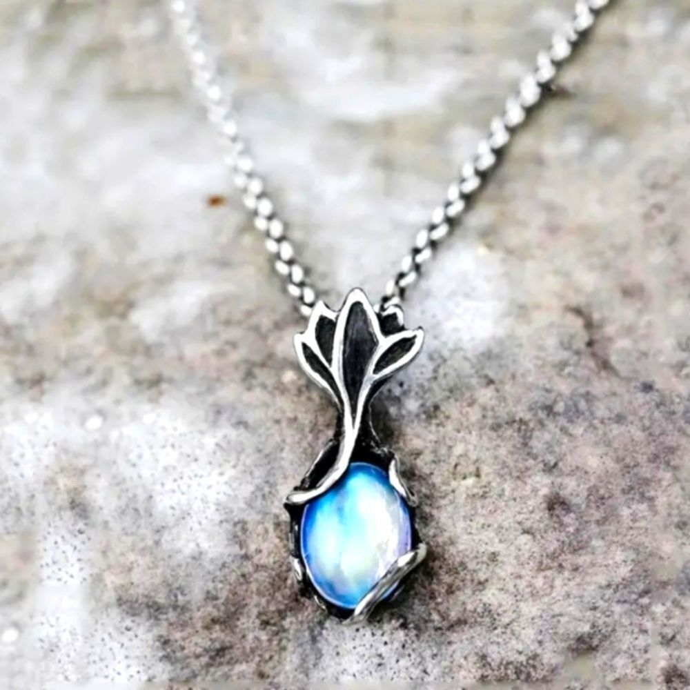 Moonstone Pendant Necklace